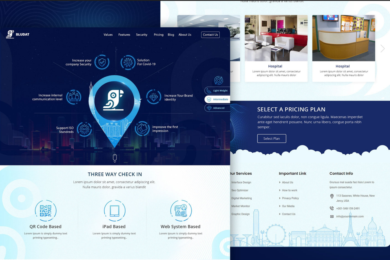 Bludat — Smart Check-In Platform