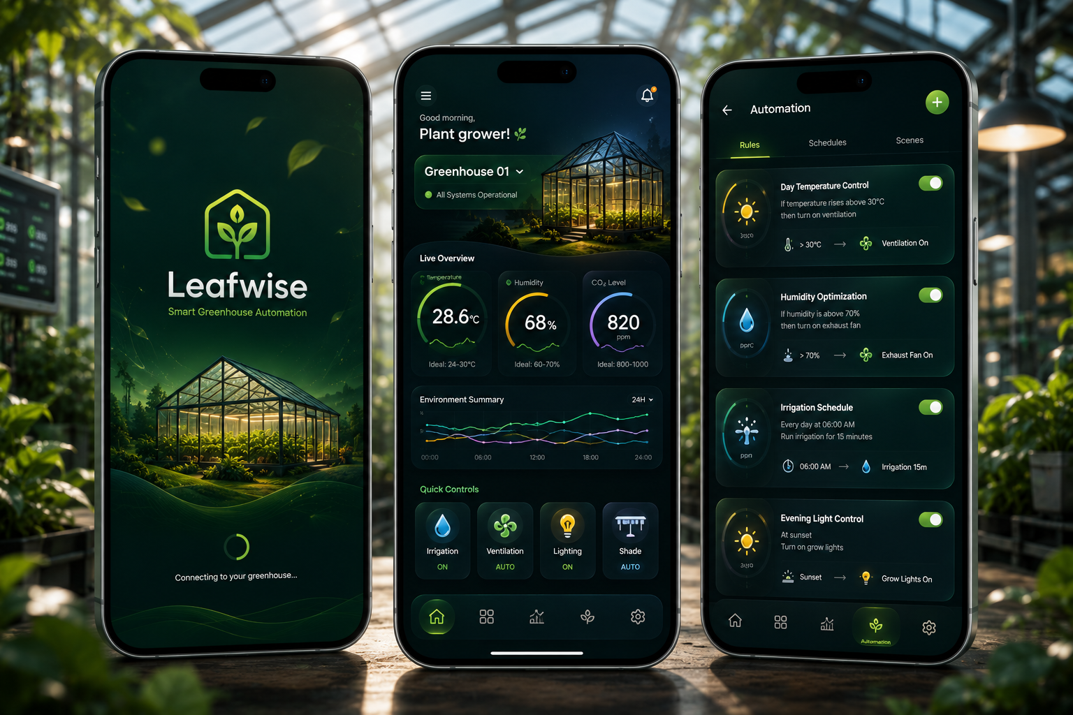 Greengo — Smart Greenhouse Automation