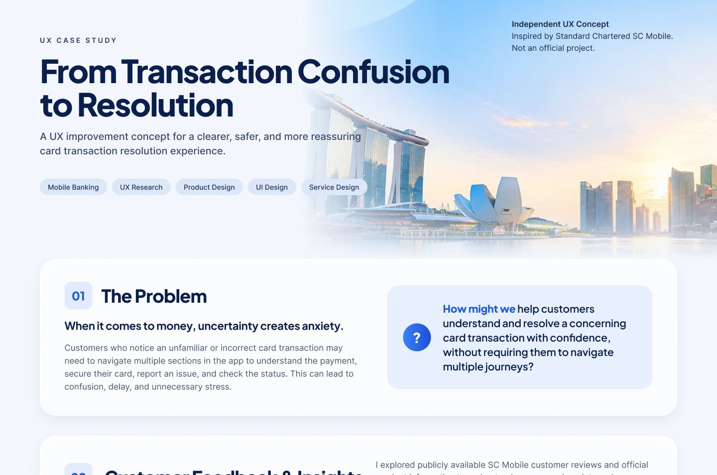 SC Mobile — From Transaction Confusion to Resolution